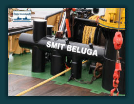 Besuch der Smit Beluga mit dem RC Modell